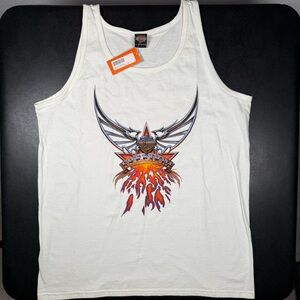 NWT Harley-Davidson Freedom Flames Tank Top | Las Vegas NV | Men’s XL